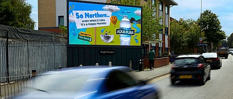 Aqua Pura advertisement - Birmingham