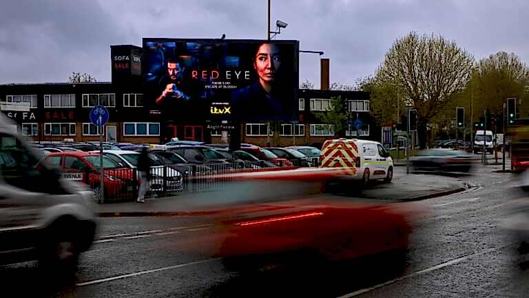 ITVX Red Eye advert - Blackbird motors Leicester