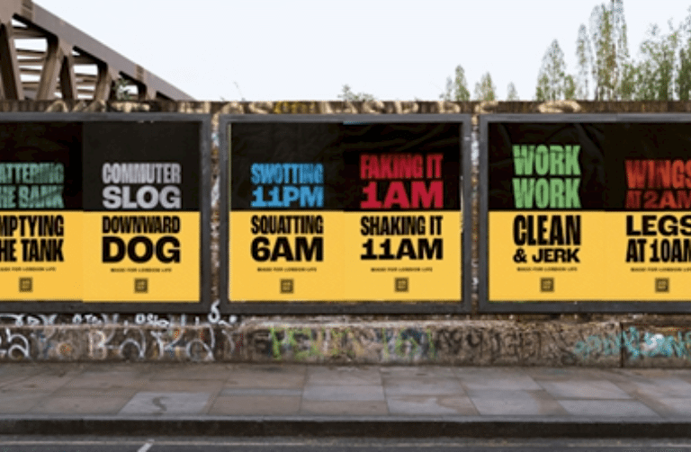 Gymbox advertising