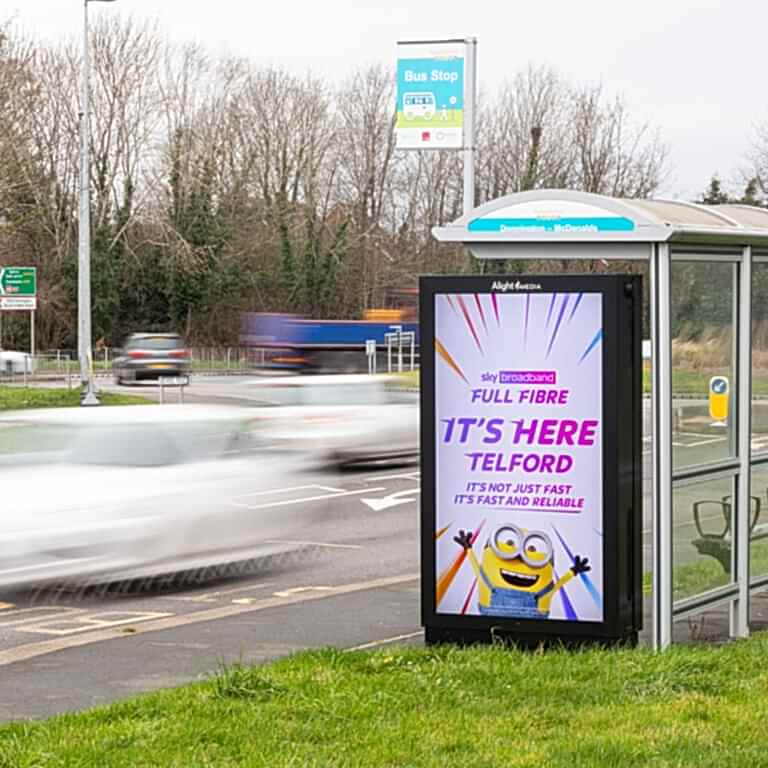 Sky Broadband D6 advertisement