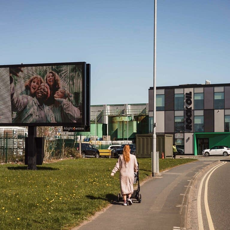 National rail advertisement