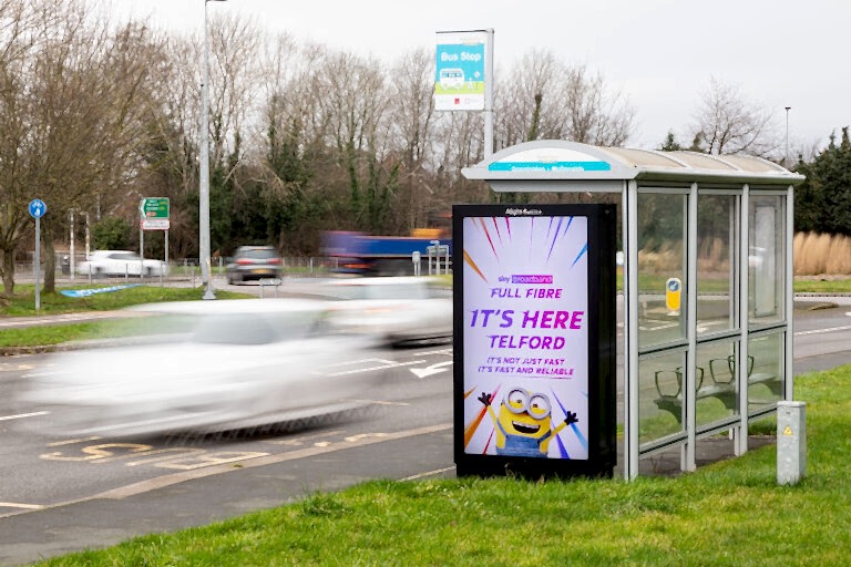 Sky Broadband D6 advertisement