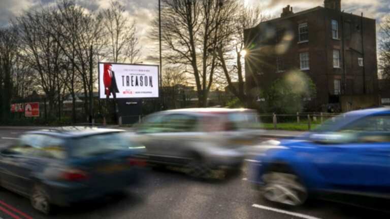 Netflix 'Treason' advertisement