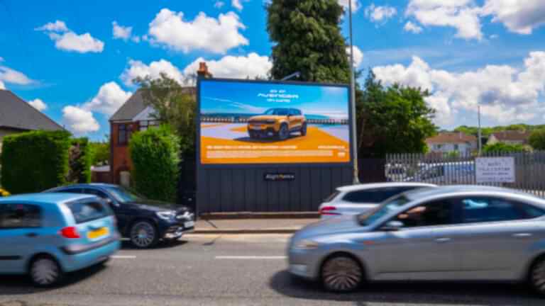 Jeep advertisement - Canterbury Kent