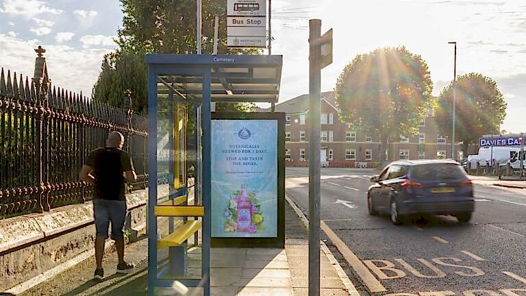 Fentimans advertisement - Manchester Road