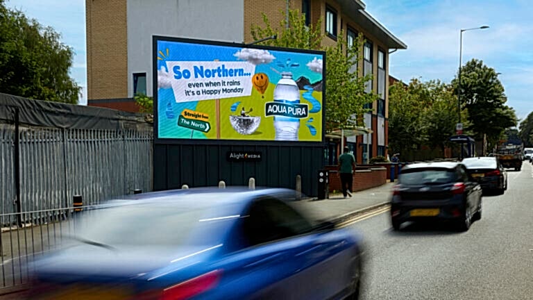 Aqua Pura advertisement - Birmingham