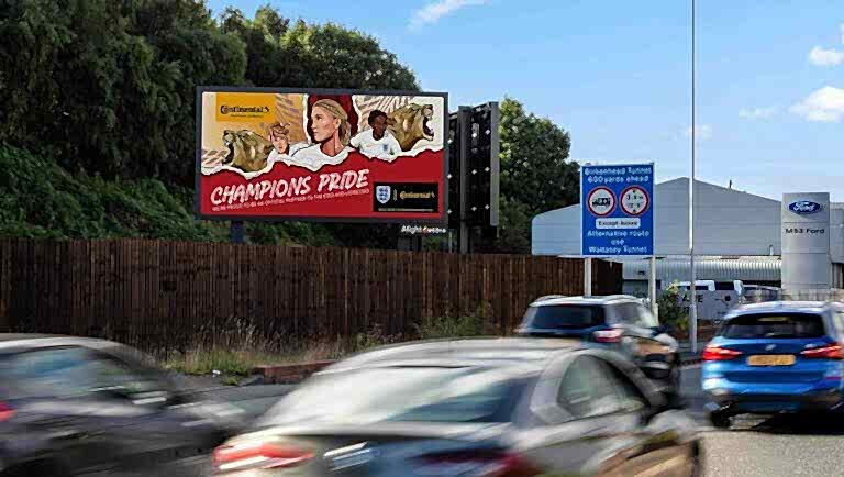 Continental's advertisement D48